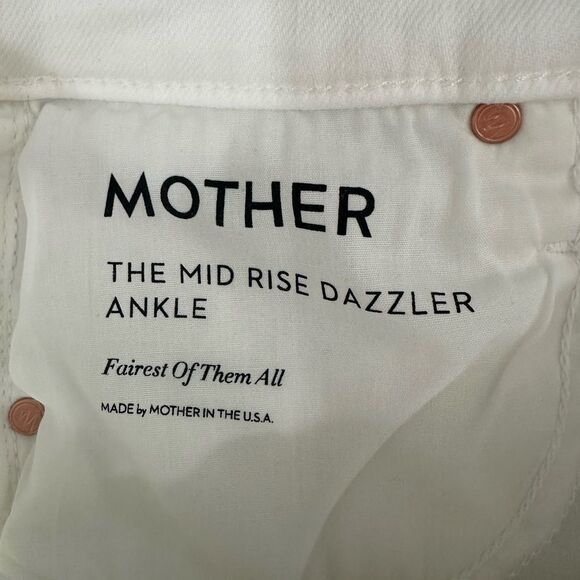 MOTHER Denim The Mid Rise Dazzler Ankle New! - Picture 13 of 13